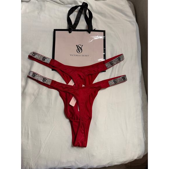 NWT Victoria’s Secret Very Sexy Bling Thong Lot – Size M - Picture 2 of 3